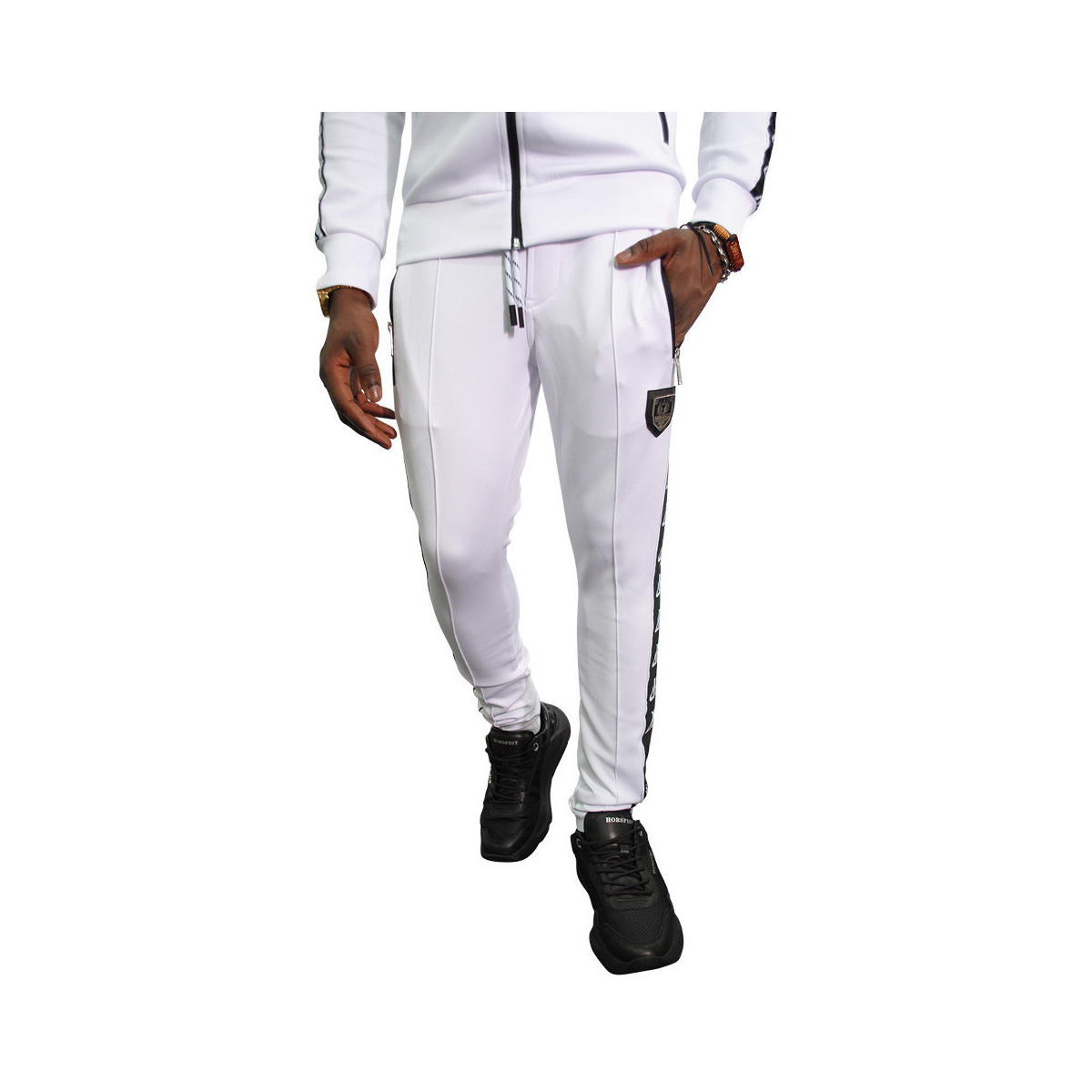Vêtements Homme Pantalons de survêtement Horspist Jogging  blanc - BLONDY M304 Blanc