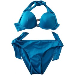 Vêtements Femme Maillots de bain 2 pièces Ea7 Emporio Armani Maillot de bain EA7 912105 8p425 femme turquoise Bleu