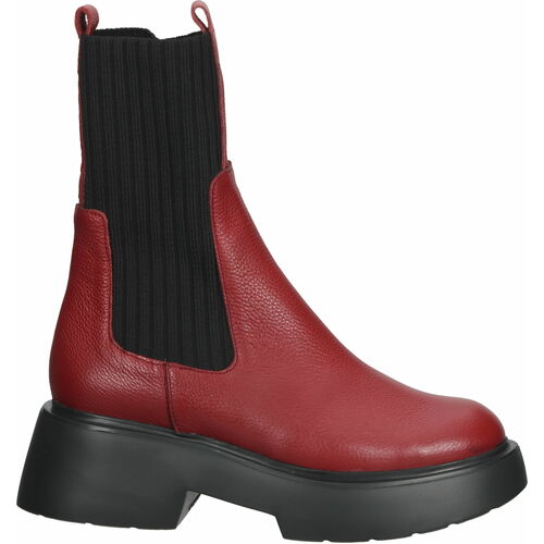 Boots Wonders Bottines Rot/Schwarz - Livraison Gratuite 