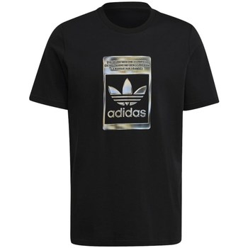 Vêtements Homme T-shirts manches courtes adidas Originals Camo Infill Tee Noir