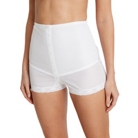 Sous-vêtements Femme Culottes gainantes Balsamik Gaine-culotte avec plastron blanc