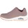 Chaussures Femme Skechers d lites pink white Unostand ON Air Rose