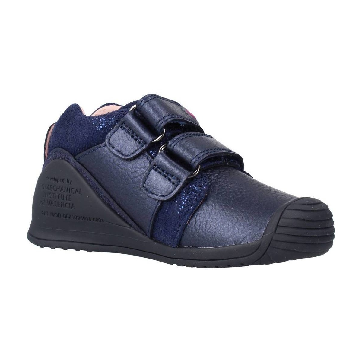 Chaussures Fille Derbies & Richelieu Biomecanics 211108 Bleu