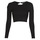Vêtements Femme T-shirts manches longues Yurban ASGARD Noir