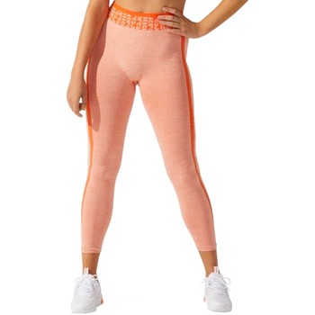 Vêtements Femme Leggings Asics W Cropped Logo Seamless Tight Orange