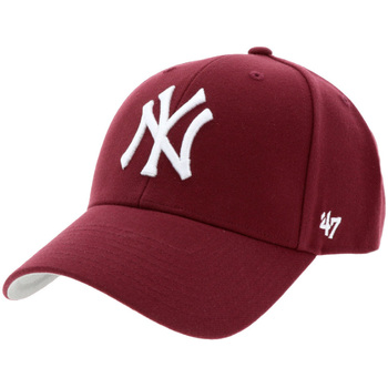Accessoires textile Casquettes 47 Brand New York Yankees MVP Cap Bordeaux