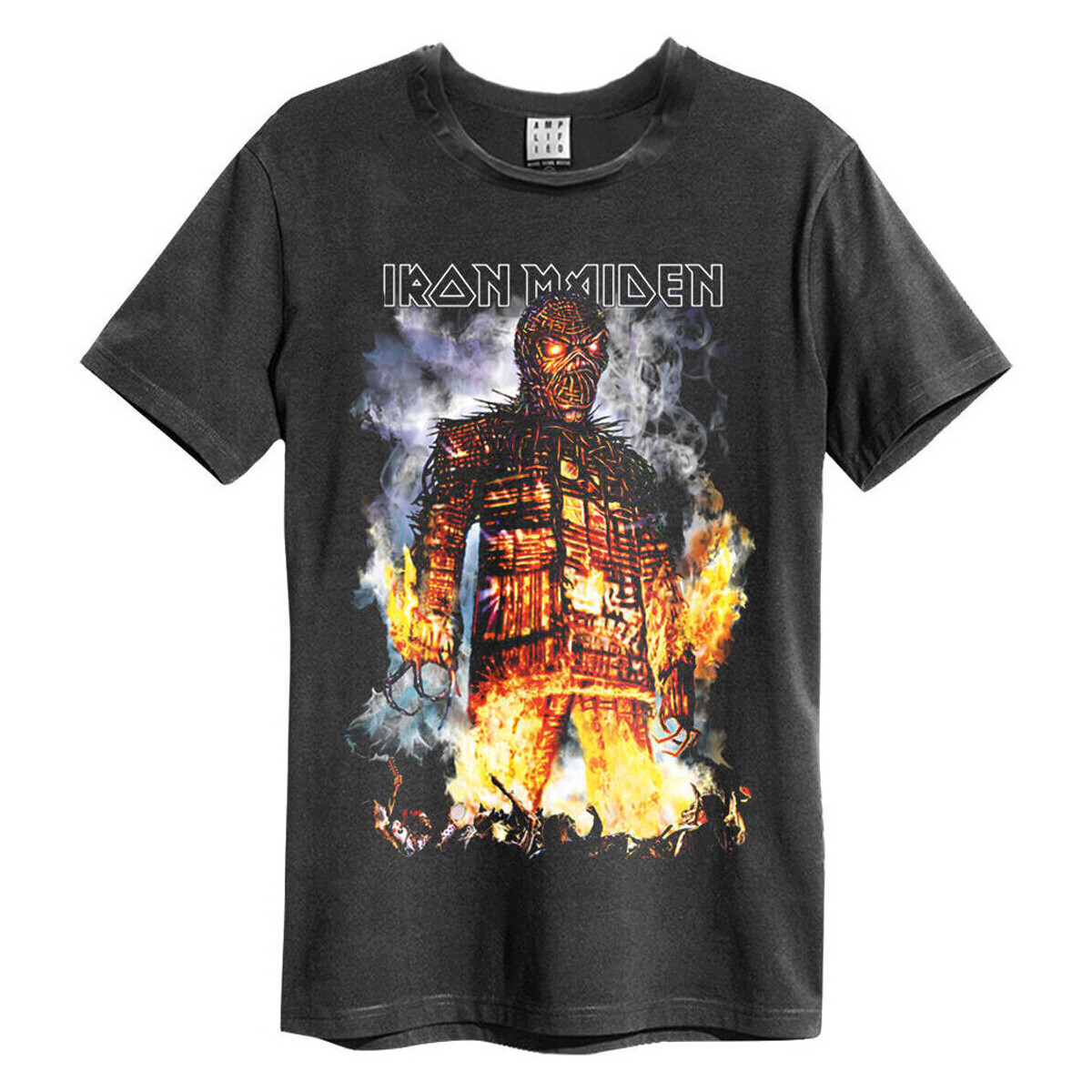 Vêtements T-shirts manches longues Amplified The Wicker Man Gris