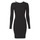 Vêtements Femme Robes courtes MICHAEL Michael Kors CHAIN CUTOUT MINI DRS Noir