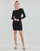 Vêtements Femme Robes courtes MICHAEL Michael Kors CHAIN CUTOUT MINI DRS Noir