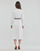 Vêtements Femme Robes longues MICHAEL Michael Kors PALM EYELET KATE DRESS Blanc