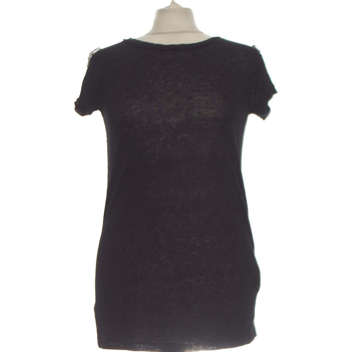 Vêtements Femme Denver Black Aqua Sweatshirt Zara top manches courtes  36 - T1 - S Noir Noir