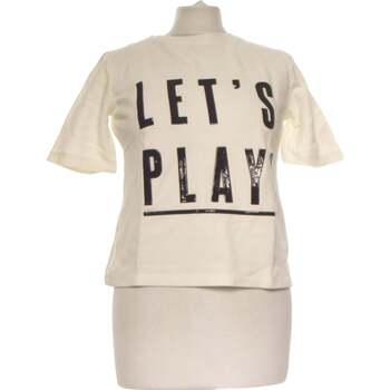 Vêtements Femme T-shirts & Polos Cache Cache 36 - T1 - S Blanc