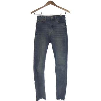 Vêtements Femme Jeans slim Zara Jean Slim Femme  34 - T0 - Xs Bleu