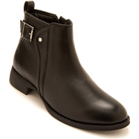 Chaussures Femme Boots Pediconfort Boots cuir semelle amovible noir