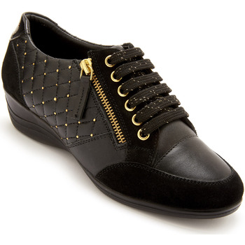 Chaussures Femme Derbies Pediconfort Derbies avec zip et lacets Noir