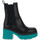 Chaussures Femme Low boots Priv Lab MARINO BEATLES Bleu