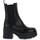 Chaussures Femme Low boots Priv Lab NERO BEATLES Noir
