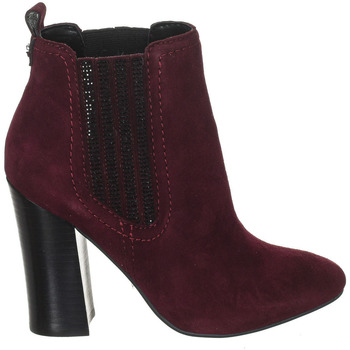 Chaussures Femme Bottines Guess Guess Bottines Rouge