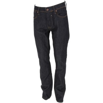 Vêtements Homme material Jeans slim Teddy Smith Reg raw32 dk blue material jeans Bleu marine / bleu nuit