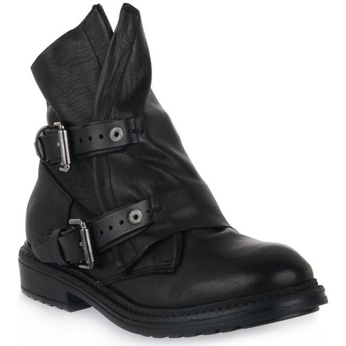 Chaussures Femme Low boots zoom Priv Lab A112 CAPRA NERO Noir