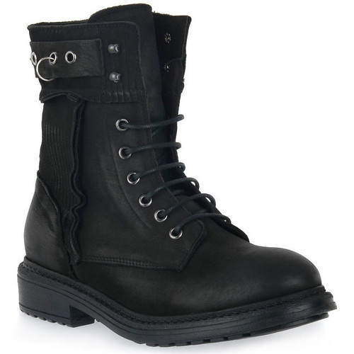 Chaussures Femme Low boots zoom Priv Lab A24 NABOUCK NERO Noir