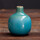 Maison & Déco Set de table Chehoma Vase céramique bleu vert 9x9cm Bleu