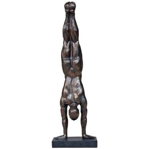 Vous avez trouvé moins cher ailleurs Back To School Chehoma Déco sculpture gymnaste résine 37x08x12cm Marron