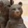 Maison & Déco Lampes à poser Chehoma Lampe ours résine 36x20x31cm Beige