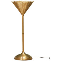 Maison & Déco Vases / caches pots dintérieur Chehoma Lampe métal doré Osiris 22x65cm Doré