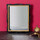 Maison & Déco Miroirs Chehoma Miroir rectangulaire noir doré résine 30x8x25cm Noir
