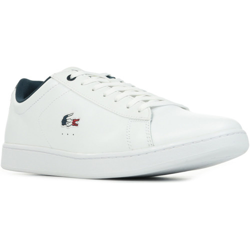 Chaussures Homme Baskets mode Lacoste Synthetic Carnaby Evo Blanc
