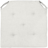 Alèses / protections de lit Galettes de chaise Soleil D'ocre Linen Blanc