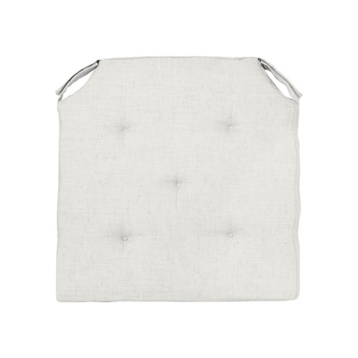 Serviettes et gants de toilette Galettes de chaise Soleil D'Ocre Linen Blanc