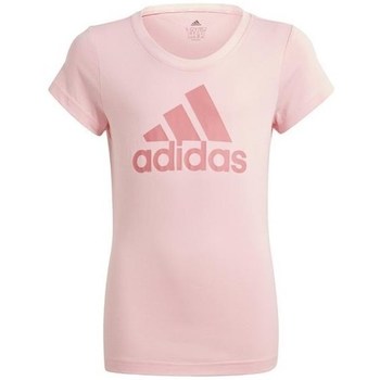 Vêtements Fille T-shirts manches courtes adidas Originals Essentials Tee Rose