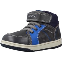 Chaussures Garçon Bottes Geox B NEW FLICK BOY Bleu