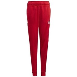 Vêtements Fille Pantalons adidas Originals Adicolor Sst Track Rouge