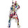 Maison & Déco Statuettes et figurines Signes Grimalt Décoration en résine Bouledogue Pop Art Multicolore