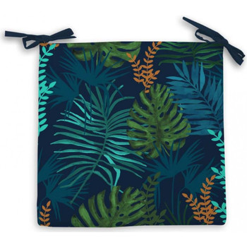 Serviettes de plage Galettes de chaise Soleil D'Ocre Amazonie Bleu