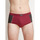 Sous-vêtements Homme Slips Daxon by  - Slip fermé taille haute, lot de 4 Multicolore