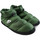 Chaussures Chaussons Nuvola. Boot Home Suela de Goma Vert