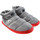 Chaussures Chaussons Nuvola. Boot Home Party Gris
