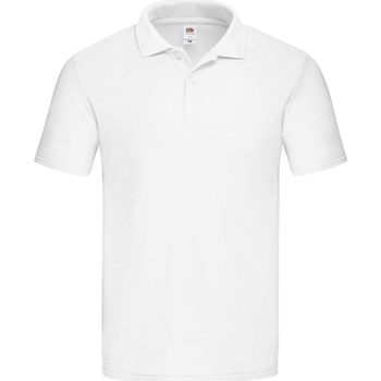 Vêtements Homme T-shirts & Polos Fruit Of The Loom Original Pique Blanc
