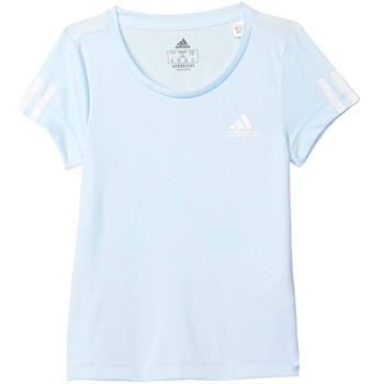 Vêtements Fille T-shirts & Polos adidas Originals FM5870 Bleu