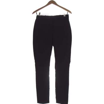 Vêtements Femme Chinos / Carrots H&M Pantalon Droit Femme  36 - T1 - S Noir