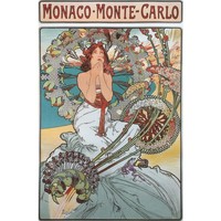 Maison & Déco Affiches / posters Editions Clouet Affiche ancienne Monaco 50 x 70 cm Multicolore