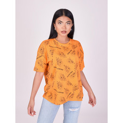 Vêtements Femme T-shirts manches courtes Project X Paris Tee Shirt F211087 Orange