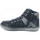 Chaussures Fille Baskets montantes Kickers Lowell Bleu