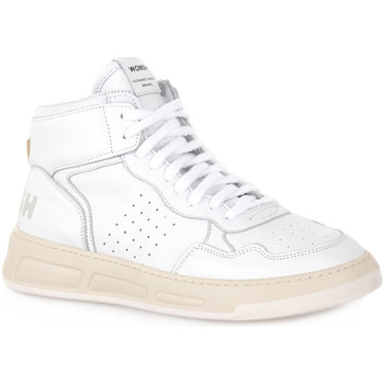 Chaussures Homme Baskets montantes Womsh SUPER WHITE Bianco