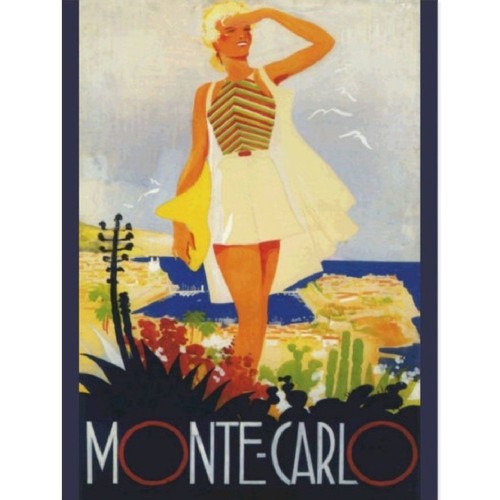 Fruit Of The Loo Affiches / posters Editions Clouet Affiche rectangulaire Monaco Multicolore