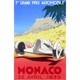 Affiche rectangulaire Monaco 1935